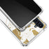 White Scattered Marble Galaxy A54 5G Clear Case