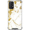 White Scattered Marble Galaxy A72 5G Clear Case