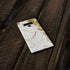 White Scattered Marble Galaxy Note 9 Skin