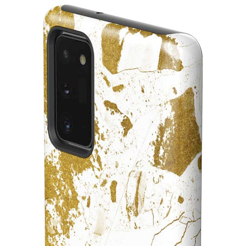 White Scattered Marble Galaxy Note20 5G Pro Case