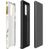 White Scattered Marble Galaxy Note20 5G Pro Case