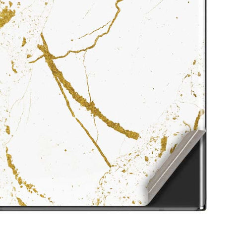 White Scattered Marble Galaxy Note20 Ultra 5G Skin