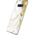 White Scattered Marble Galaxy S10e Skin