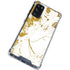 White Scattered Marble Galaxy S20 FE Clear Case