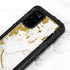 White Scattered Marble Galaxy S20 Plus Waterproof Case