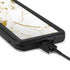 White Scattered Marble Galaxy S20 Waterproof Case