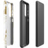 White Scattered Marble Galaxy S21 5G Pro Case