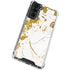 White Scattered Marble Galaxy S22 Clear Case