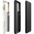 White Scattered Marble Galaxy S22 Plus Pro Case