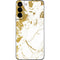 White Scattered Marble Galaxy S22 Plus Skin