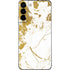 White Scattered Marble Galaxy S22 Plus Skin