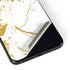 White Scattered Marble Galaxy S22 Skin