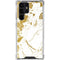 White Scattered Marble Galaxy S22 Ultra Clear Case