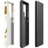 White Scattered Marble Galaxy S22 Ultra Pro Case