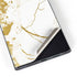 White Scattered Marble Galaxy S22 Ultra Skin