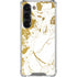 White Scattered Marble Galaxy S23 Clear Case