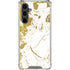 White Scattered Marble Galaxy S23 FE Clear Case