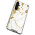 White Scattered Marble Galaxy S23 FE Clear Case