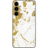 White Scattered Marble Galaxy S23 FE Skin