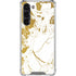 White Scattered Marble Galaxy S23 Plus Clear Case