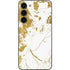 White Scattered Marble Galaxy S23 Plus Skin
