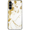 White Scattered Marble Galaxy S24 Plus Clear Case