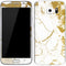 White Scattered Marble Galaxy S7 Skin