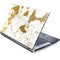 White Scattered Marble Generic Laptop Skin
