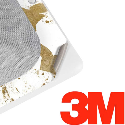 White Scattered Marble Google Home Hub Skin