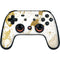 White Scattered Marble Google Stadia Controller Skin