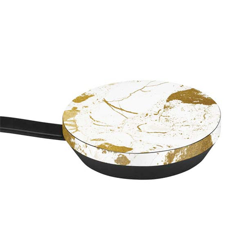 White Scattered Marble Google Stadia Controller Skin