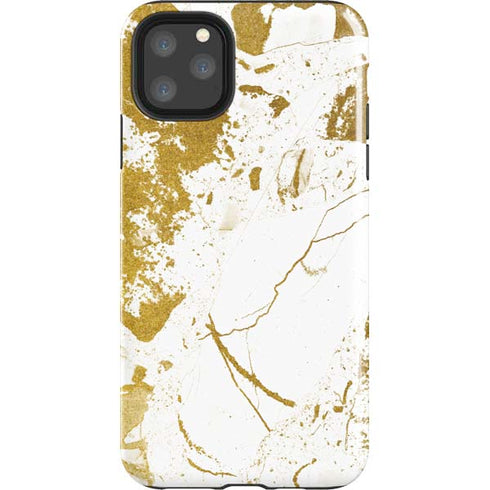 White Scattered Marble iPhone 11 Pro Max Impact Case