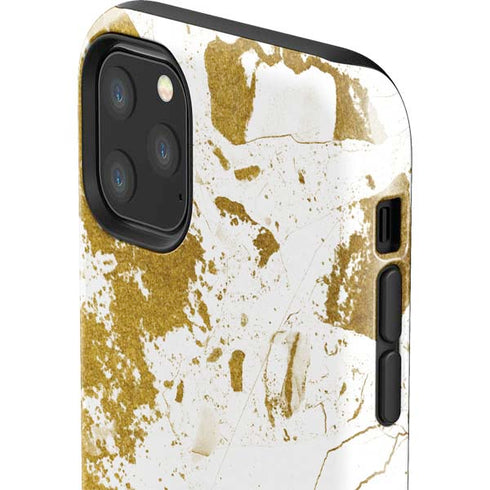 White Scattered Marble iPhone 11 Pro Max Impact Case