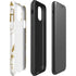 White Scattered Marble iPhone 11 Pro Max Impact Case