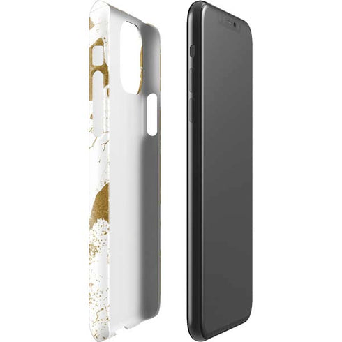 White Scattered Marble iPhone 11 Pro Max Lite Case
