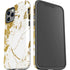 White Scattered Marble iPhone 12 Pro Max Impact Case