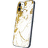 White Scattered Marble iPhone 12 Skin