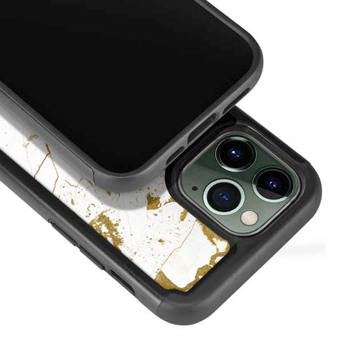 White Scattered Marble iPhone 13 Pro Cargo Case