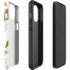 White Scattered Marble iPhone 14 Plus Impact Case