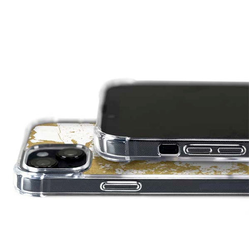 White Scattered Marble iPhone 15 MagSafe Case
