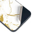 White Scattered Marble iPhone 14 Plus Skin