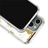 White Scattered Marble iPhone 15 Pro Clear Case