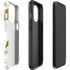 White Scattered Marble iPhone 14 Pro Impact Case