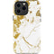 White Scattered Marble iPhone 15 Pro Max Impact Case