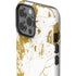 White Scattered Marble iPhone 15 Pro Max Impact Case