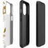 White Scattered Marble iPhone 14 Pro Max Impact Case