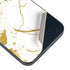 White Scattered Marble iPhone 14 Skin