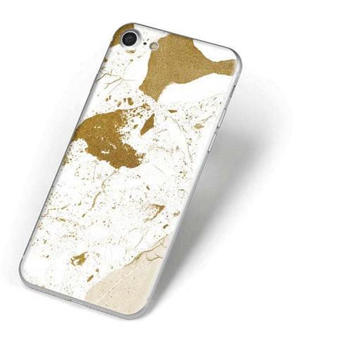 White Scattered Marble iPhone 7 Skin
