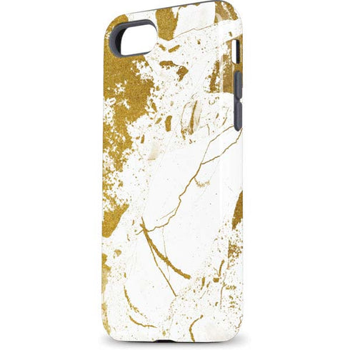 White Scattered Marble iPhone 8 Pro Case
