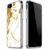 White Scattered Marble iPhone SE (2nd & 3rd Gen) Clear Case